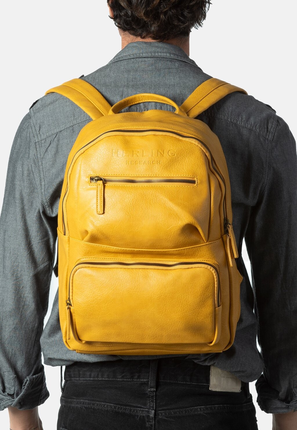 

Рюкзак Cleves Herling, цвет mustard yellow