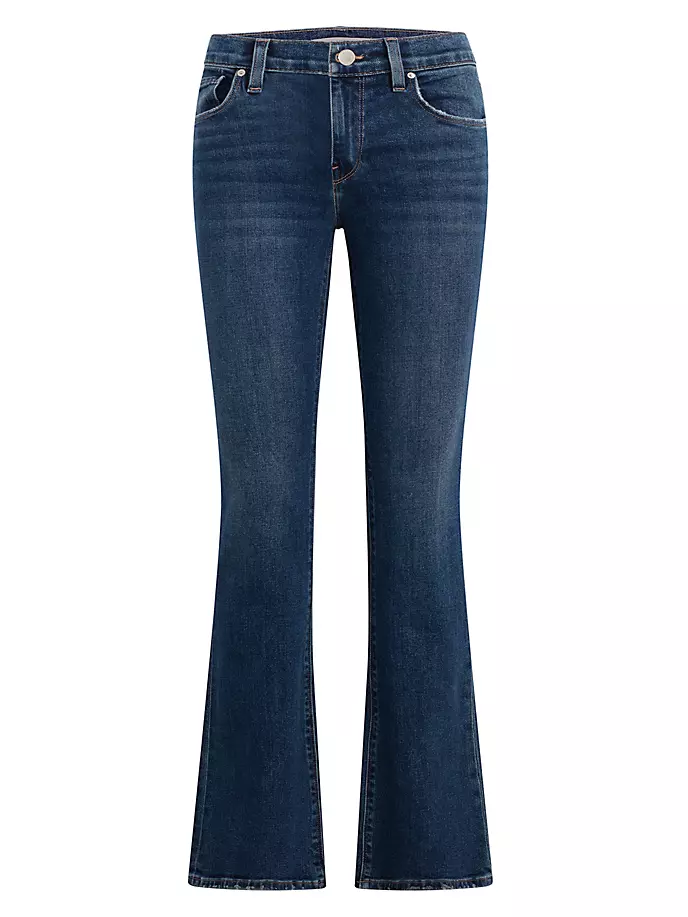 

Джинсы Nico со средней посадкой и ботфортами Hudson Jeans, цвет message