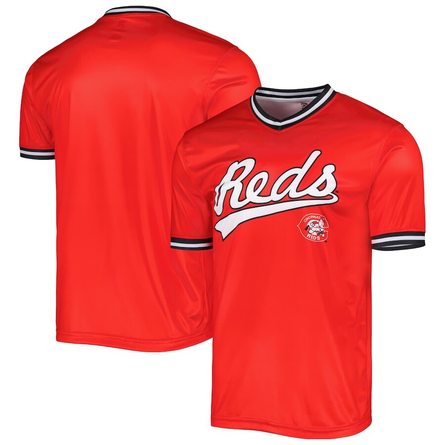 

Джерси Stitches Cincinnati Reds, красный