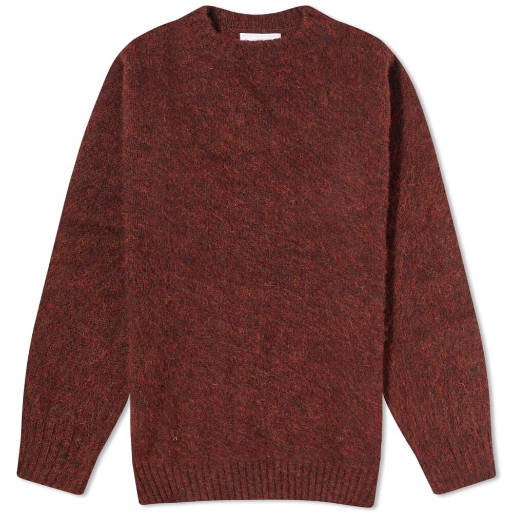 

Shetland Woolen Co. Shaggy Crew Knit Свитер