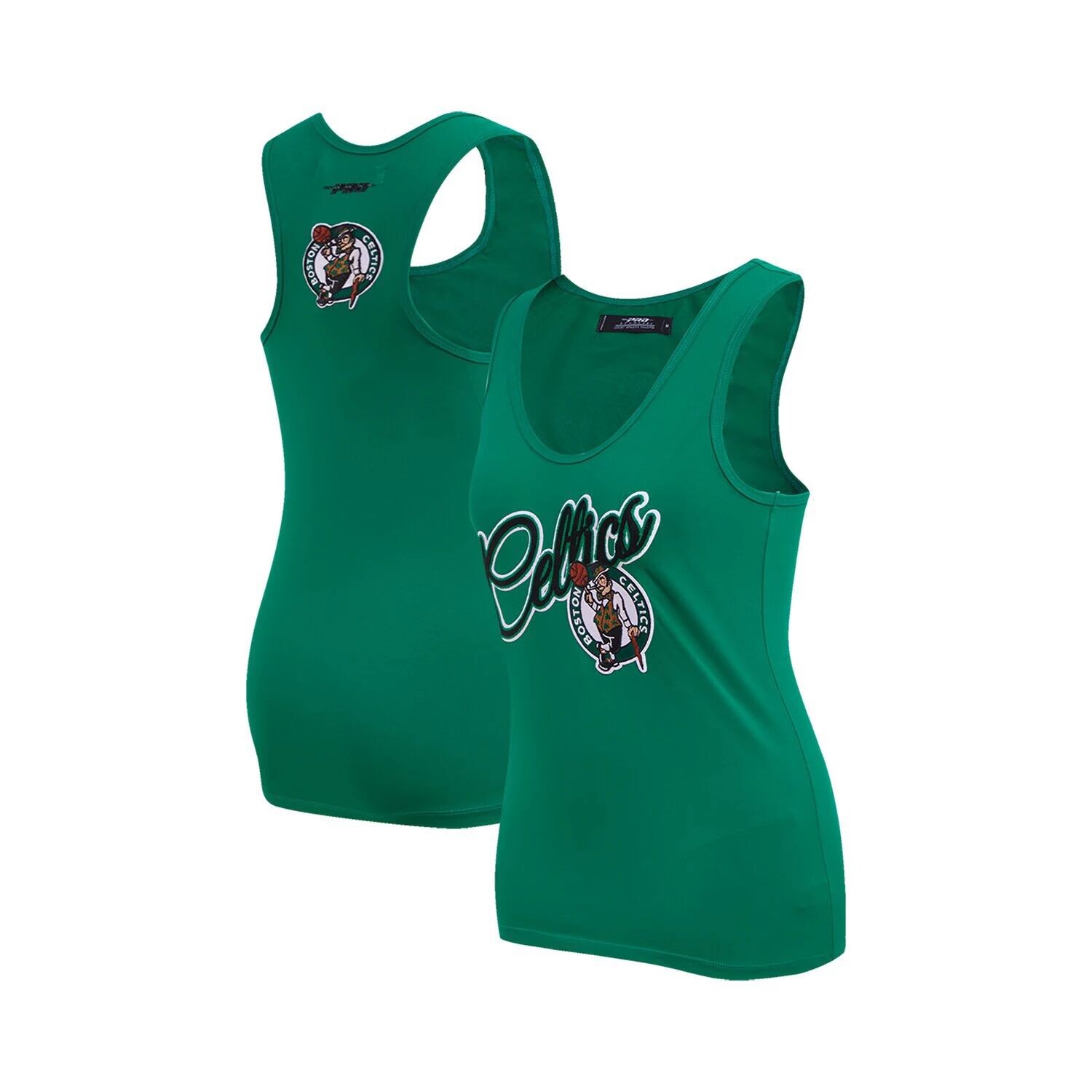 

Женская майка Pro Standard Kelly Green Boston Celtics с надписью