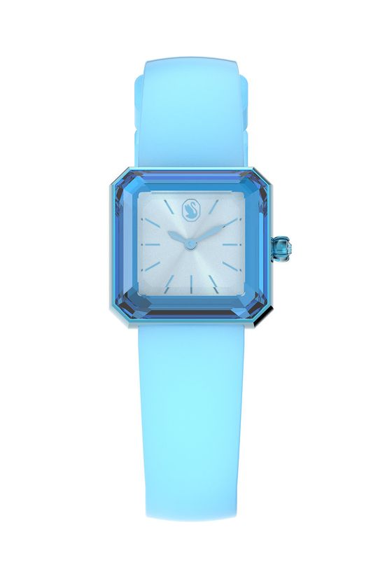 Часы Lucent 5624385 Swarovski, синий женские кварцевые часы с квадратным циферблатом регулируемым ремешком из искусственной кожи