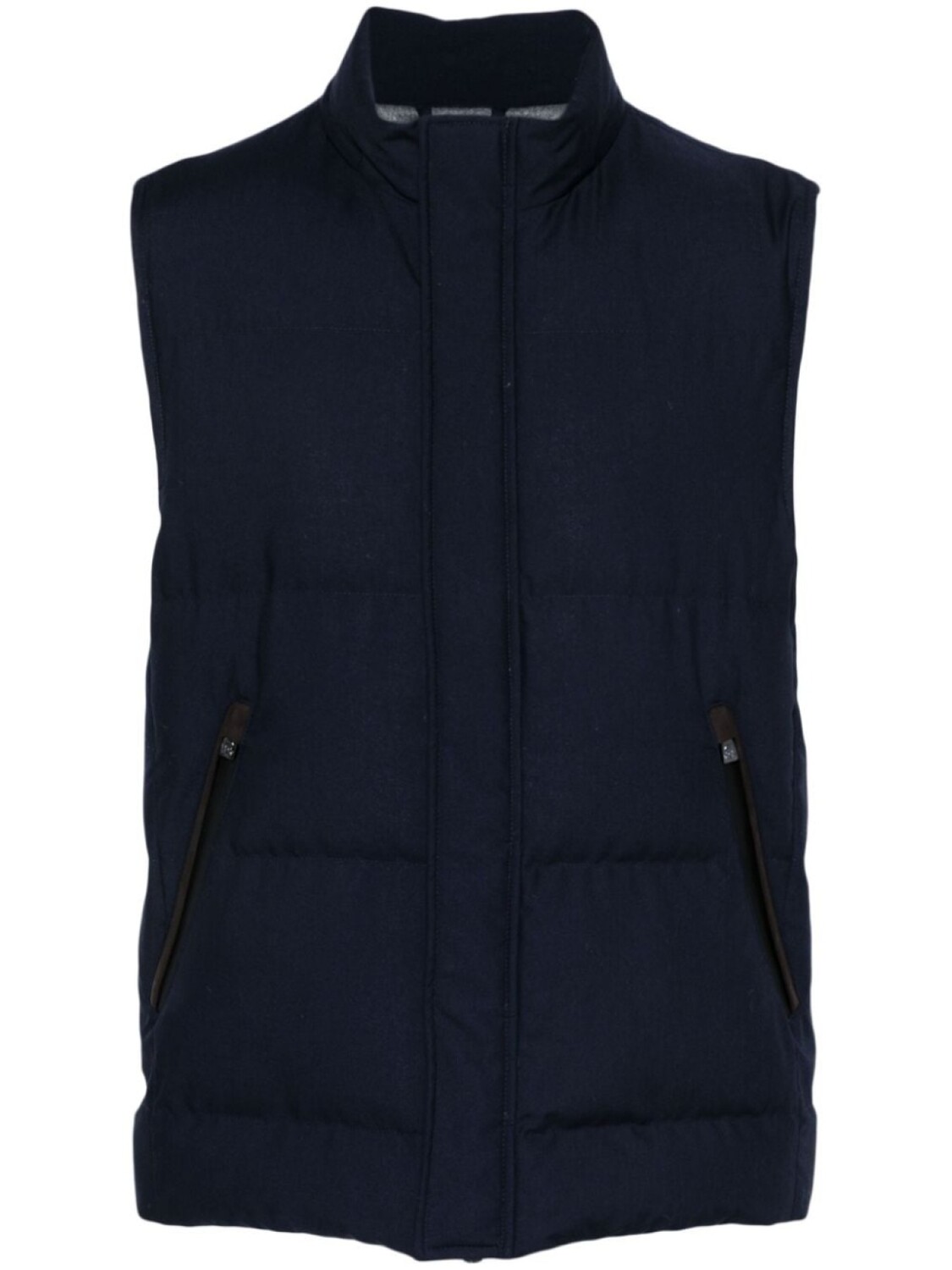 

Corneliani жилет с логотипом, синий