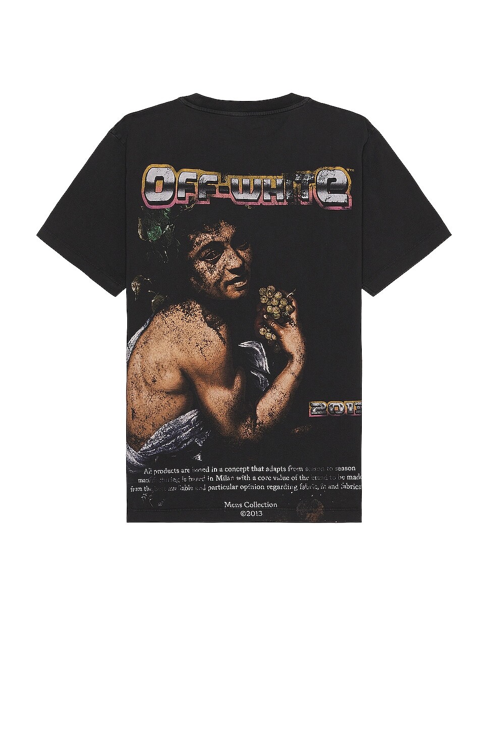 

Футболка OFF-WHITE Digit Bacchus Slim Short Sleeve, черный