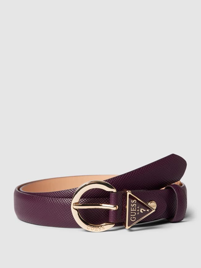 

Ремень с лейблом модель "BRYNLEE" Guess, бордо