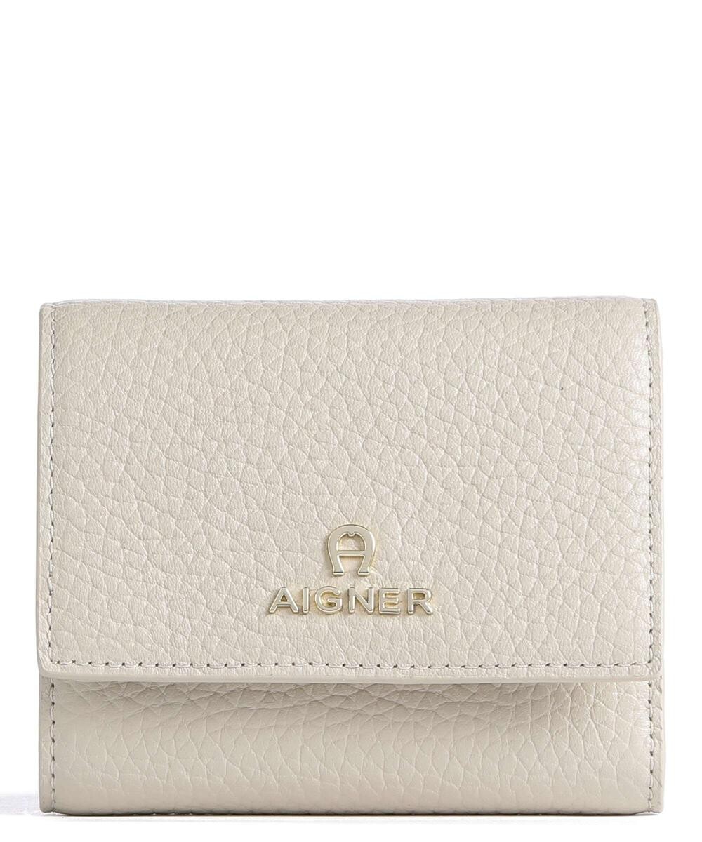 

RFID-кошелек Ivy из зерненой кожи Aigner, белый