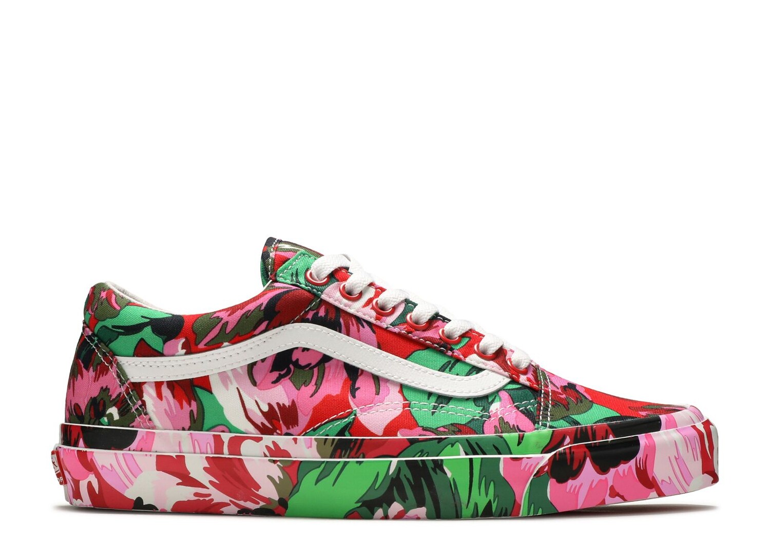 

Кроссовки Vans Kenzo X Og Old Skool Lx 'Floral Red', красный