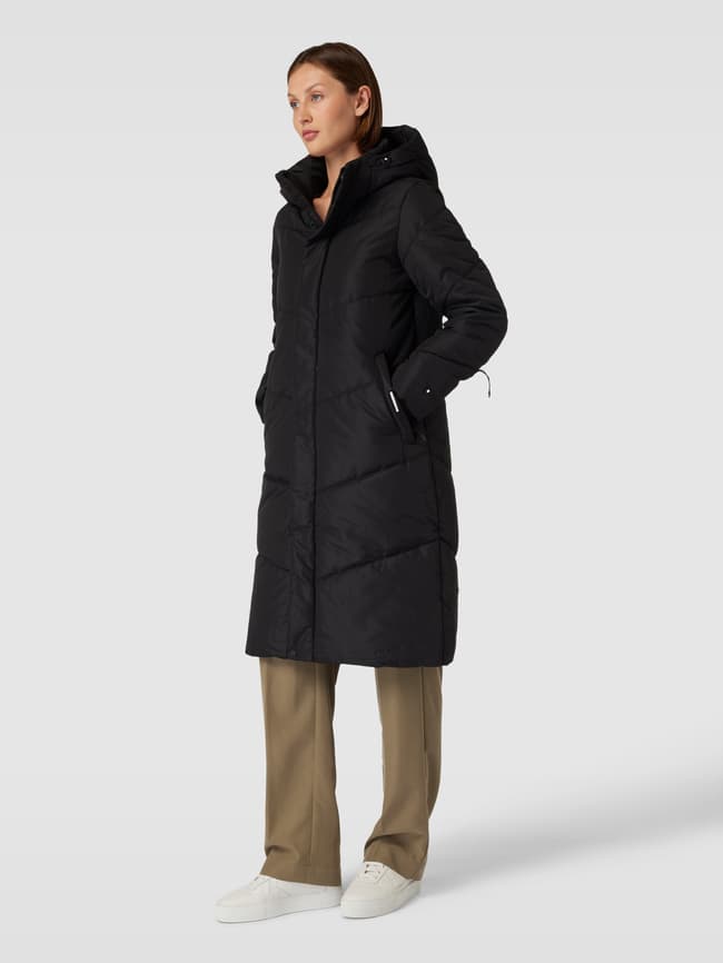 Пальто стеганое с капюшоном модель TORINO khujo, черный