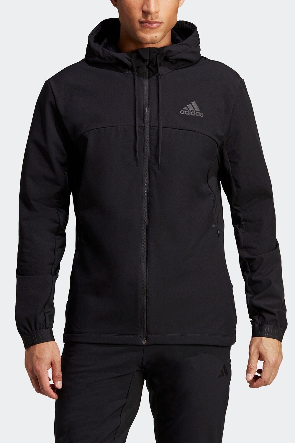 

Толстовка на молнии для тренировок Performance COLD Rdy adidas, черный