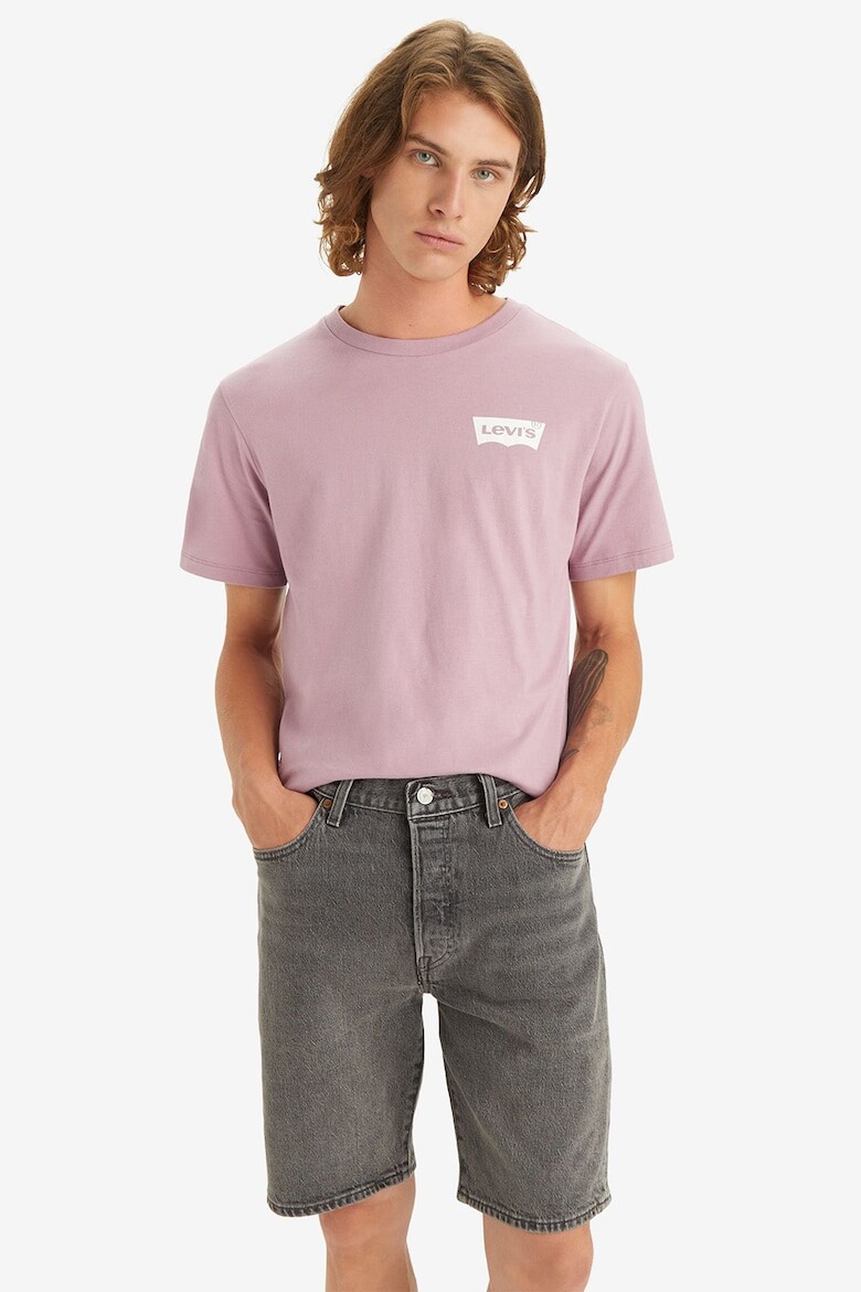 Хлопковая футболка с логотипом Levi'S, красный