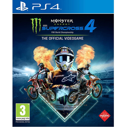 

Видеоигра Monster Energy Supercross: The Official Videogame 4 – Ps4