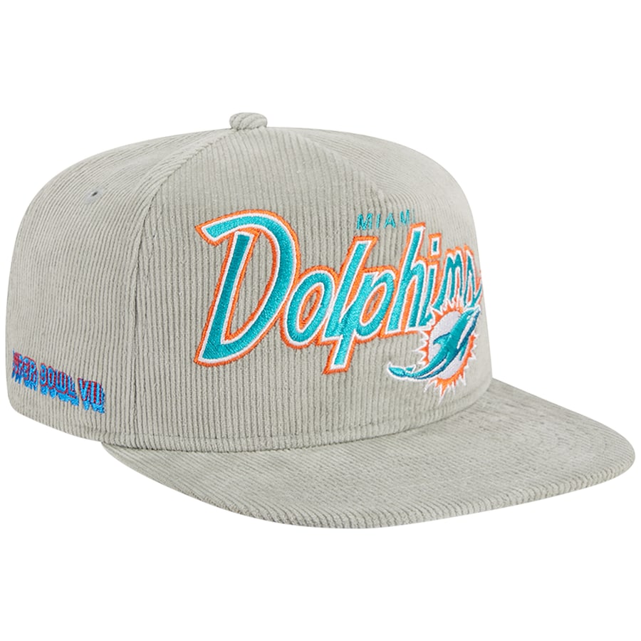 

Бейсболка New Era Miami Dolphins, серый