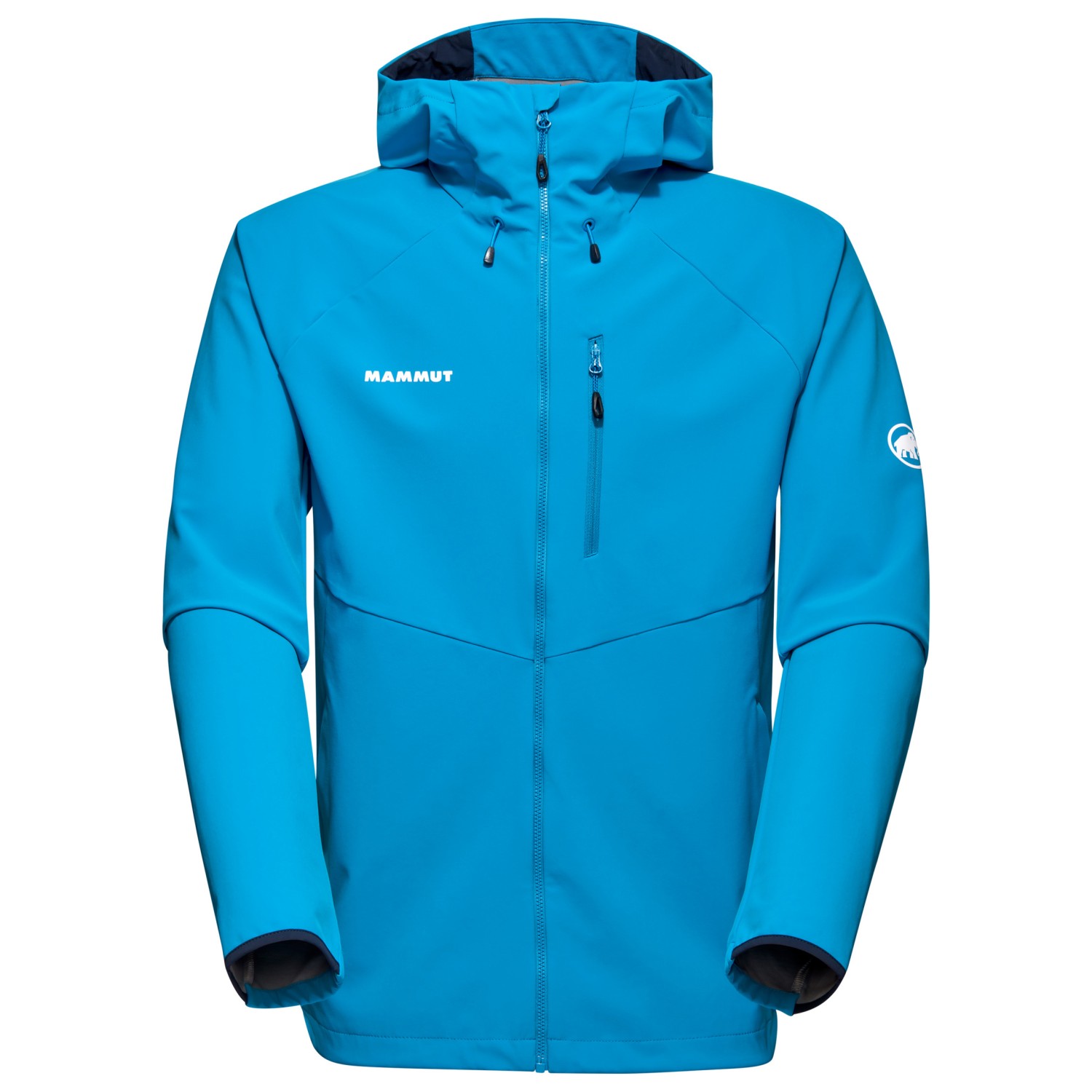 цена Куртка из софтшелла Mammut Ultimate Comfort SO Hooded, цвет Glacier Blue