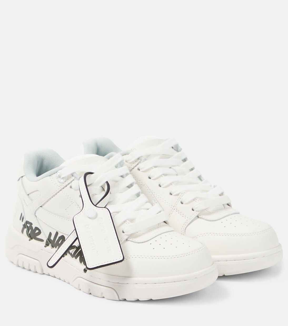 

Кожаные кроссовки out of office Off-White, мультиколор