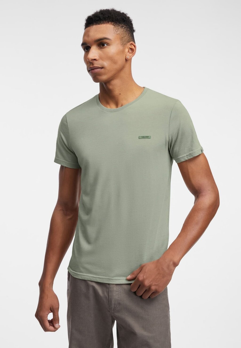 

Футболка базовая Ragwear, цвет dusty olive