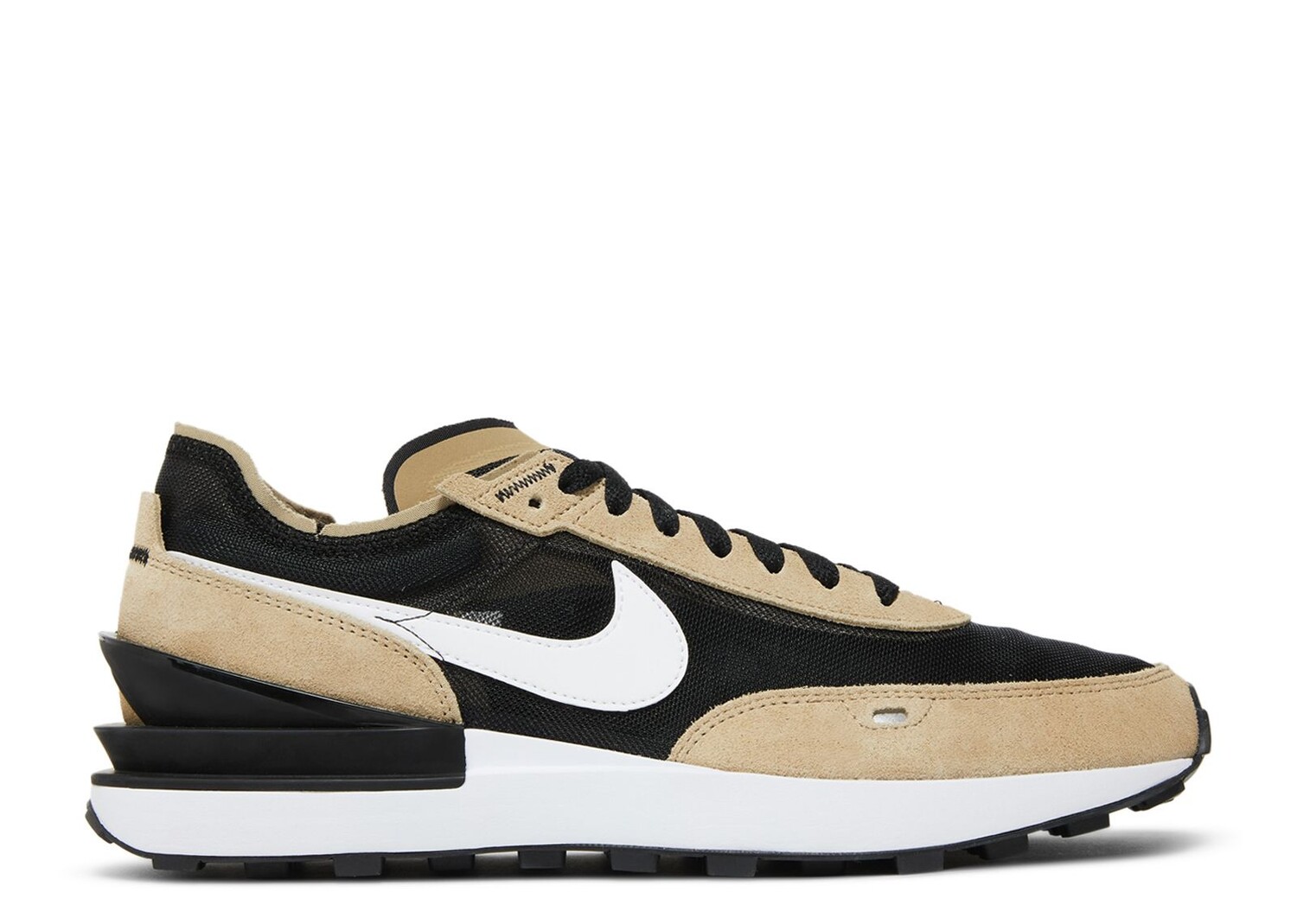 

Кроссовки Nike Waffle One 'Black Khaki', черный