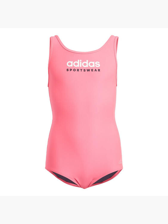 

Спортивная одежда Детский купальник с U-образной спинкой Adidas, розовый