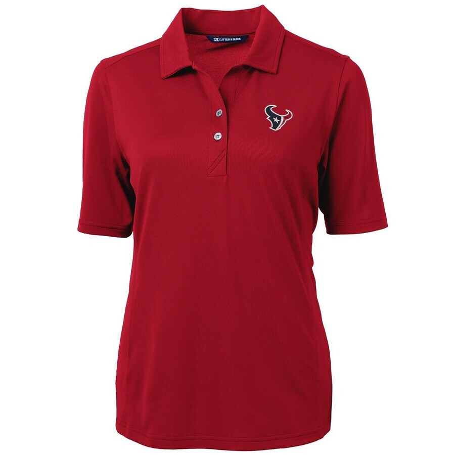 

Поло с коротким рукавом Cutter & Buck Houston Texans, красный