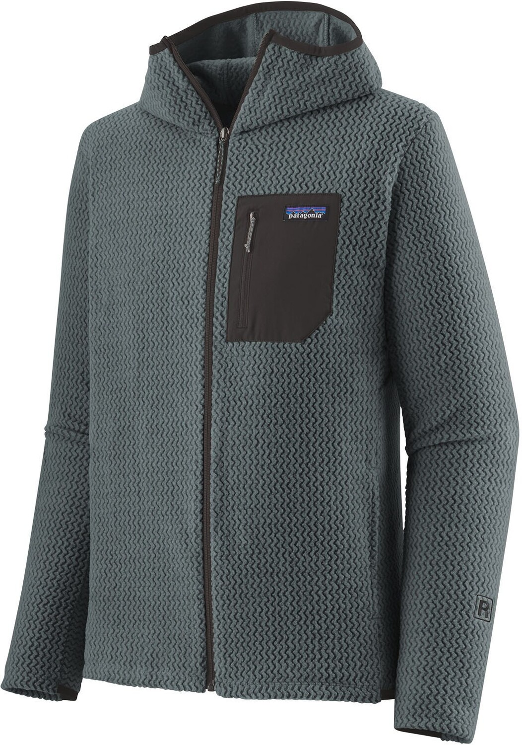 

Толстовка с молнией во всю длину R1 Air — мужская Patagonia, зеленый