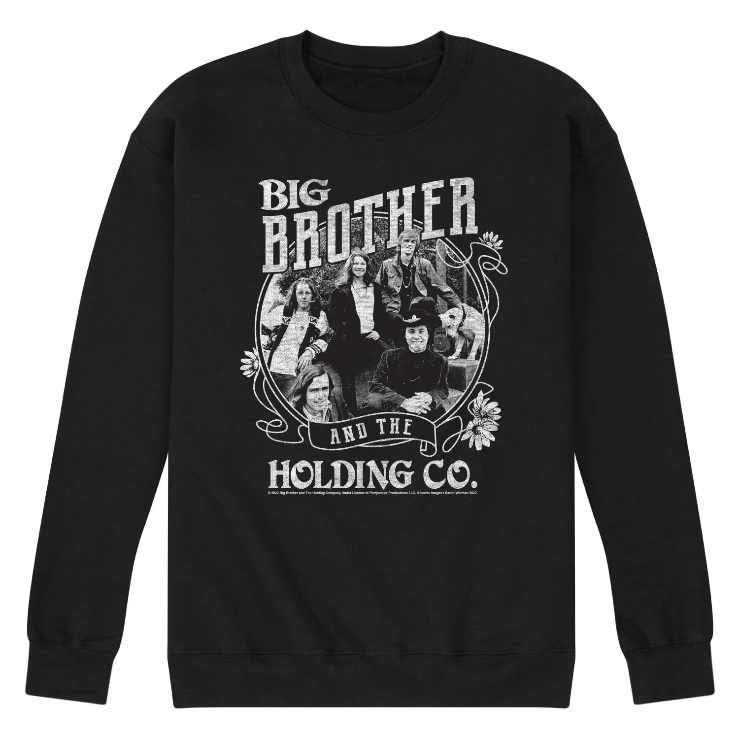 Мужской свитшот Big Brother And The Holding Company Licensed Character