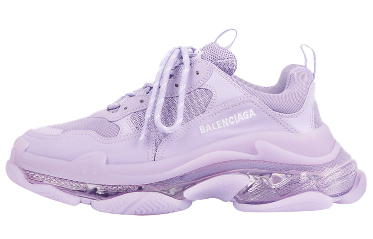 

Balenciaga Triple S Clear Sole, фиолетовый (женские)