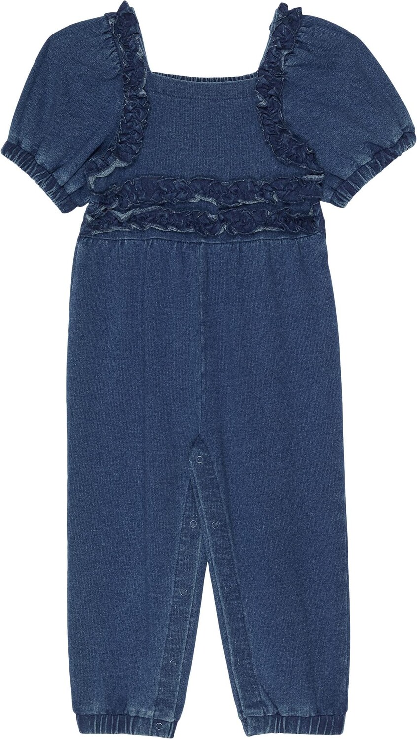 

Комбинезон HABITUAL girl Square Ruched Jumpsuit, индиго