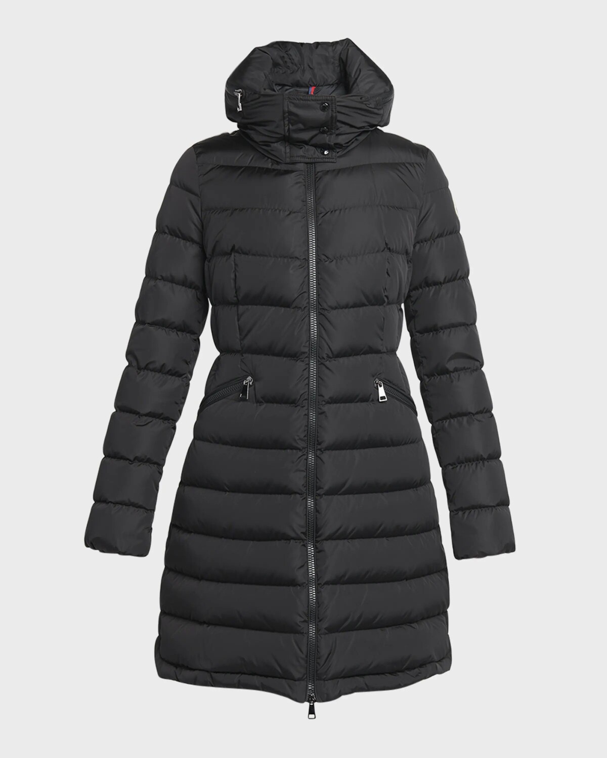 

Длинный пуховик Flammette Moncler, черный