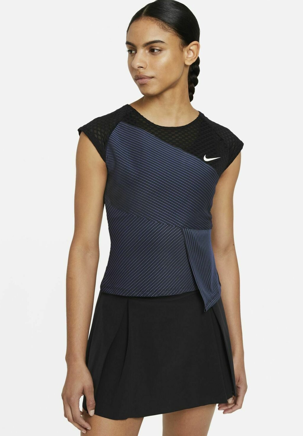 

Топ Nike, черно-белый