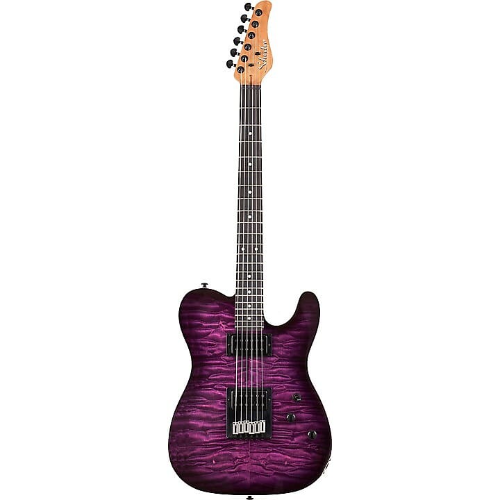

Электрогитара Schecter PT Pro Trans Purple Burst Transparent Purple Burst, 863