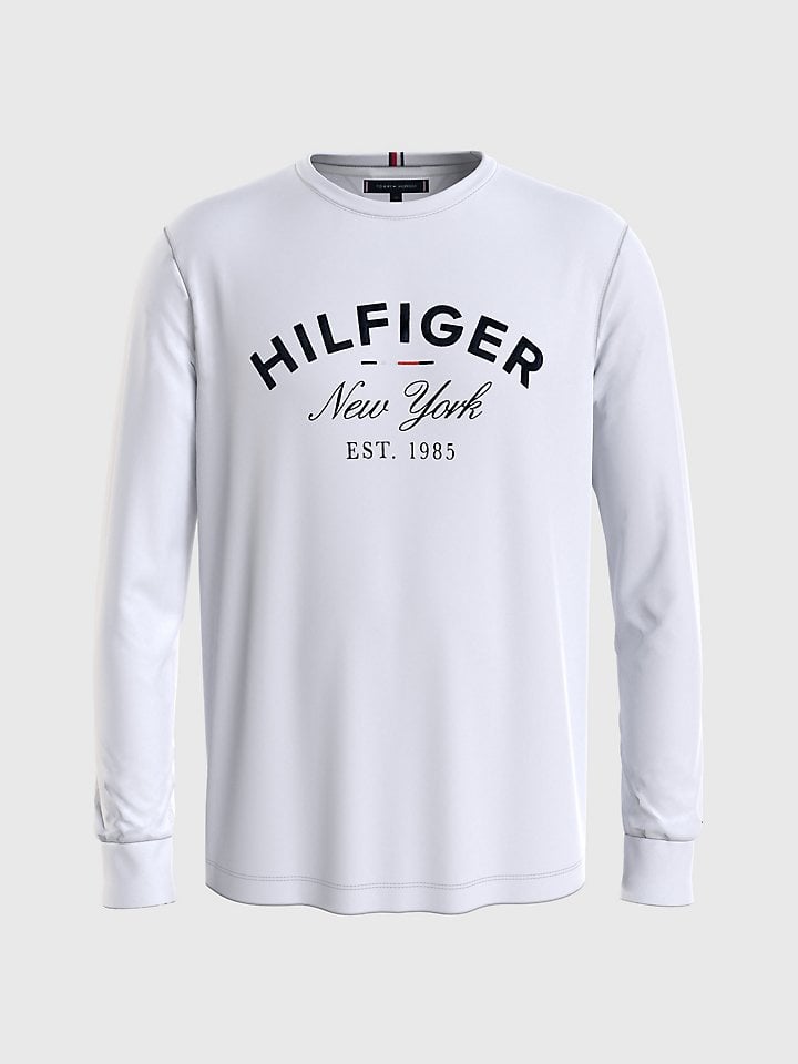 

Футболка с длинными рукавами и логотипом Hilfiger NYC Tommy Hilfiger