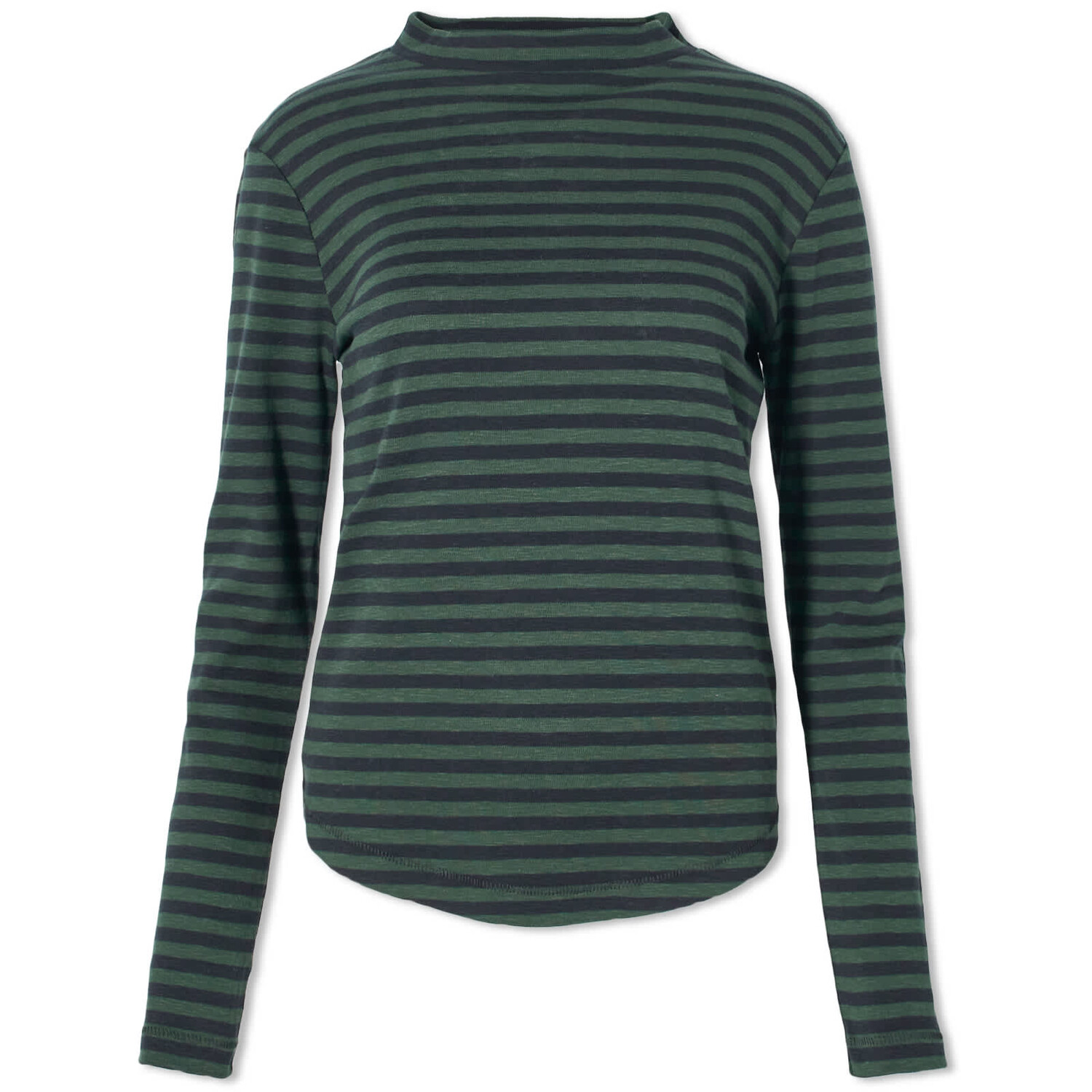 

Футболка Ymc High Neck Rains Long Sleeve, цвет Green-Black
