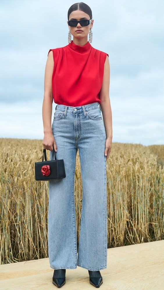 

Джинсы Levi's Ribcage Wide Leg