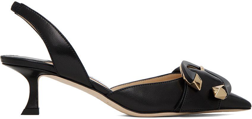 

Черные туфли Moni на 50 каблуках Jimmy Choo
