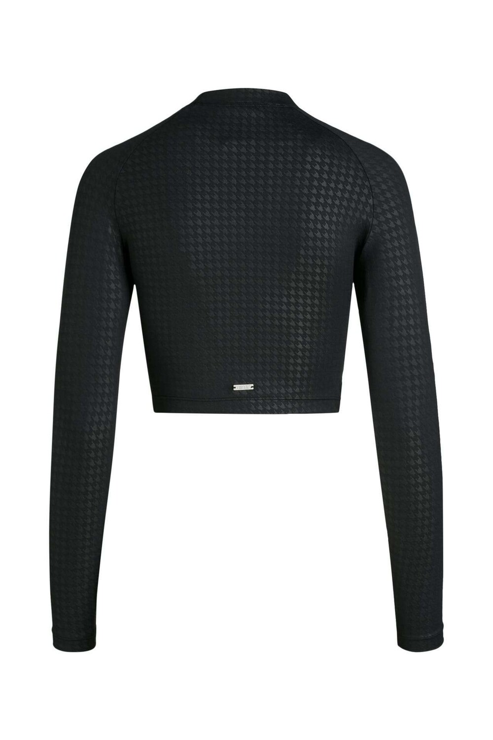 

Лонгслив Black Dogtooth Cropped черный aim'n