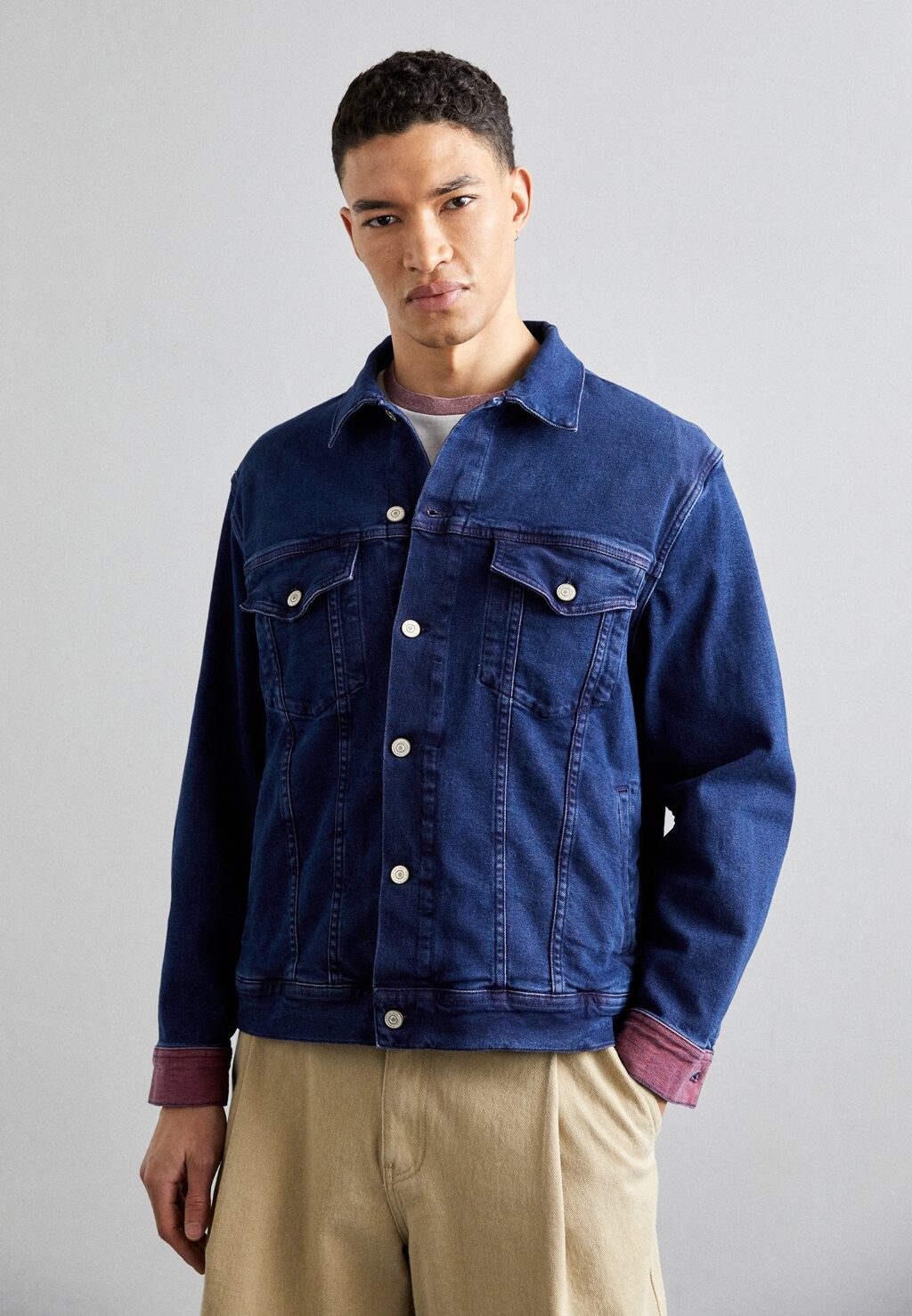 

Джинсовая куртка MENS RIDER JACKET PS Paul Smith, темно-синий деним