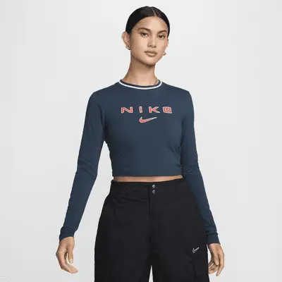 

Футболка Nike Sportswear Chill Knit, цвет Armory Navy