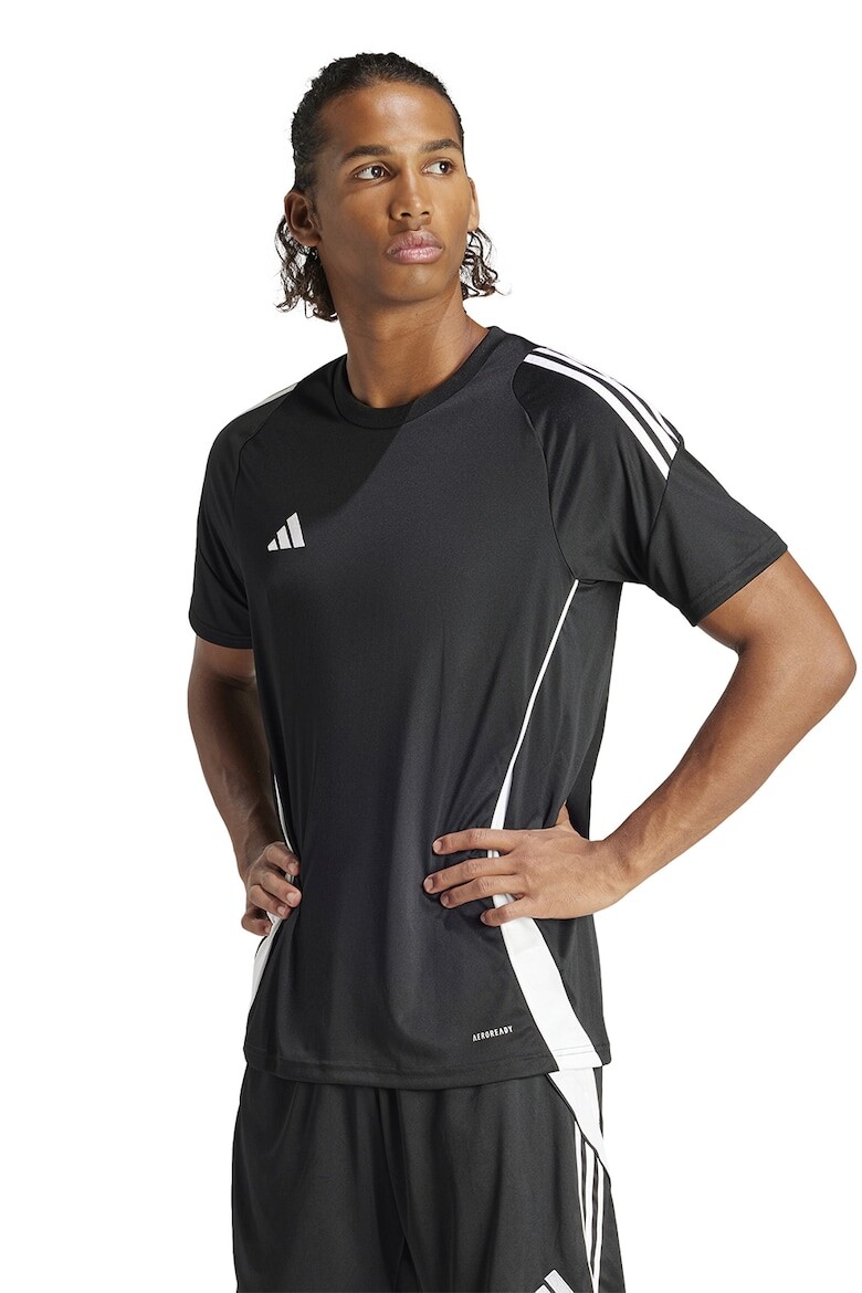 

Футболка Tiro24 с овальным вырезом Adidas Performance, черный