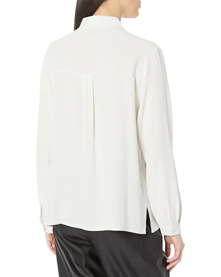 

Рубашка Eileen Fisher Classic Collar Shirt, цвет Bone