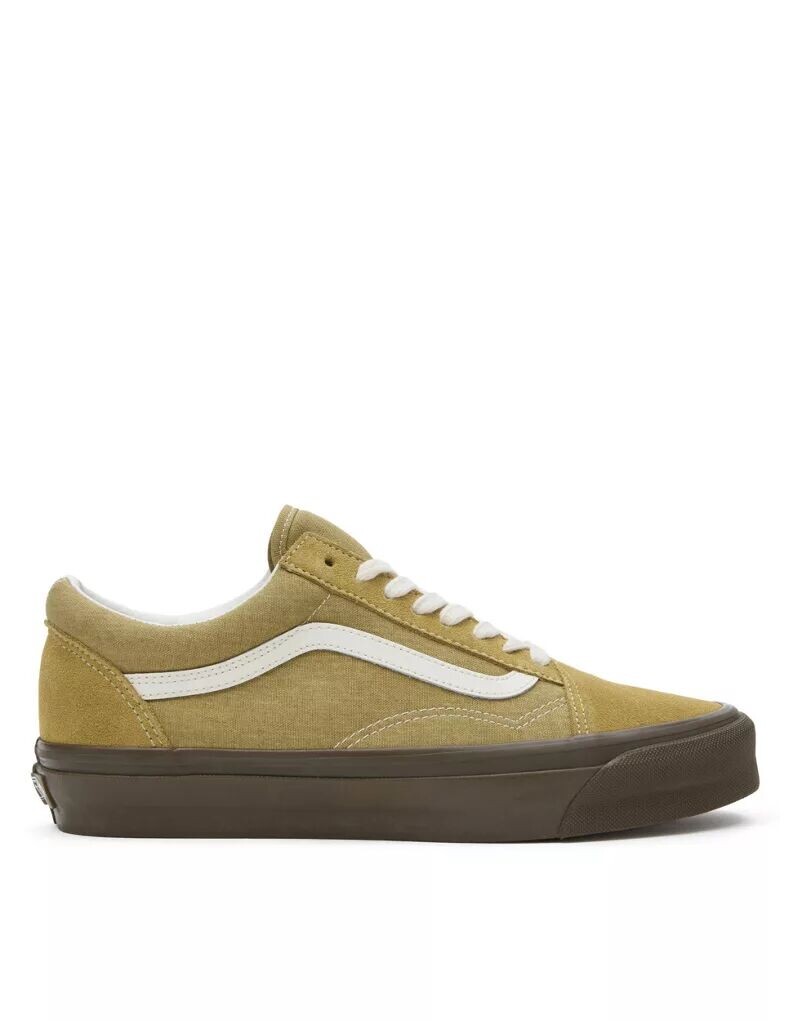 

Грязно-желтые кроссовки Vans Old Skool 36