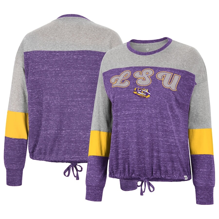 

Футболка с длинным рукавом Colosseum Lsu Tigers, фиолетовый