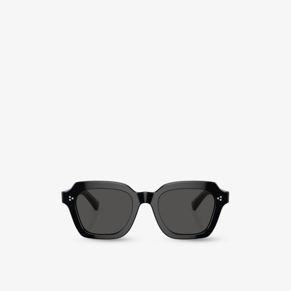 OV5526SU солнцезащитные очки Kienna в квадратной оправе из ацетата ацетата Oliver Peoples, черный
