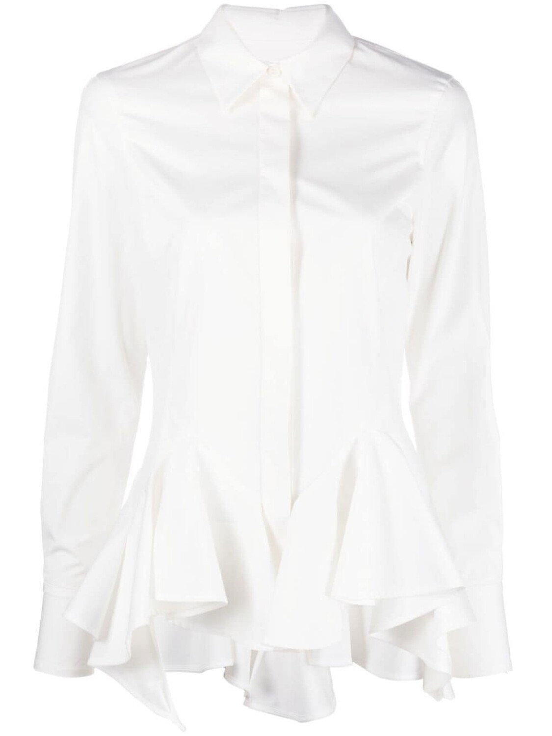 

Givenchy рубашка с баской, белый
