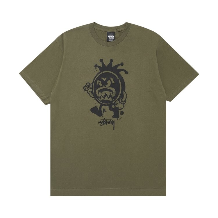 

Футболка Stussy Link Man 'Dark Green', зеленый