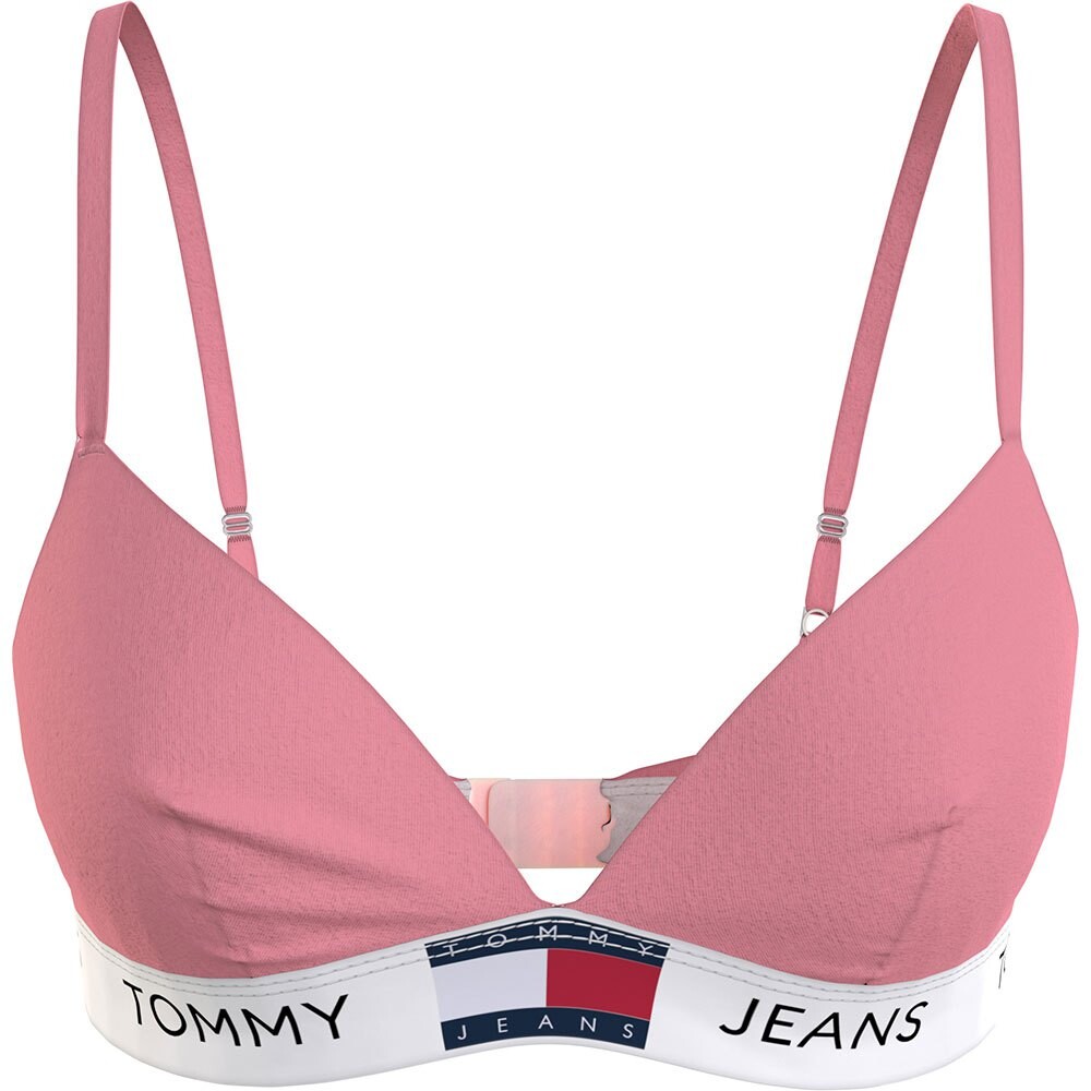 

Бюстгальтер Tommy Jeans Heritage Ctn Triangle, розовый