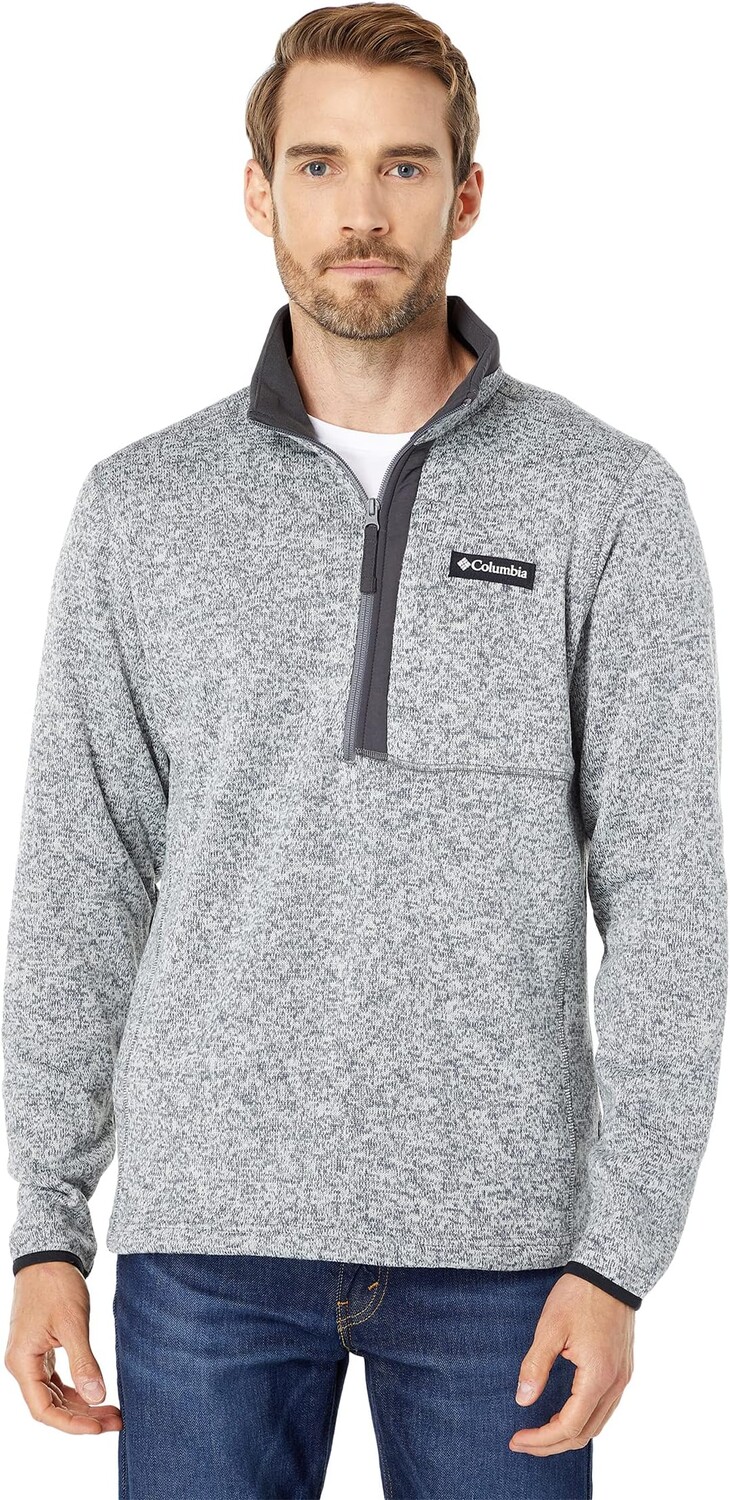 

Свитер Weather на молнии 1/2 Columbia, цвет City Grey Heather/Shark