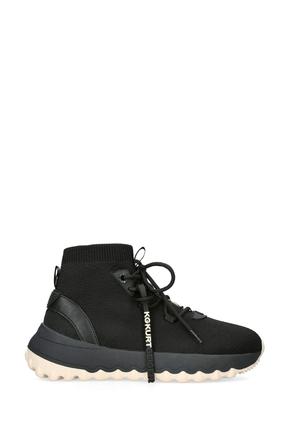 

Черные вязаные высокие кеды KG Kurt Geiger Lowell Kurt Geiger London, черный