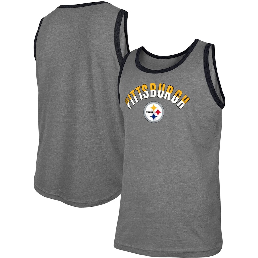 

Майка New Era Pittsburgh Steelers, серый