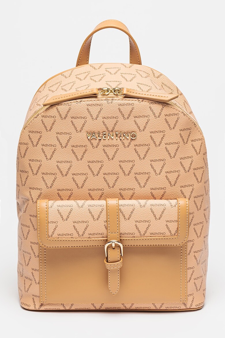 

Рюкзак Liuto из экокожи с логотипом Valentino Bags, бежевый