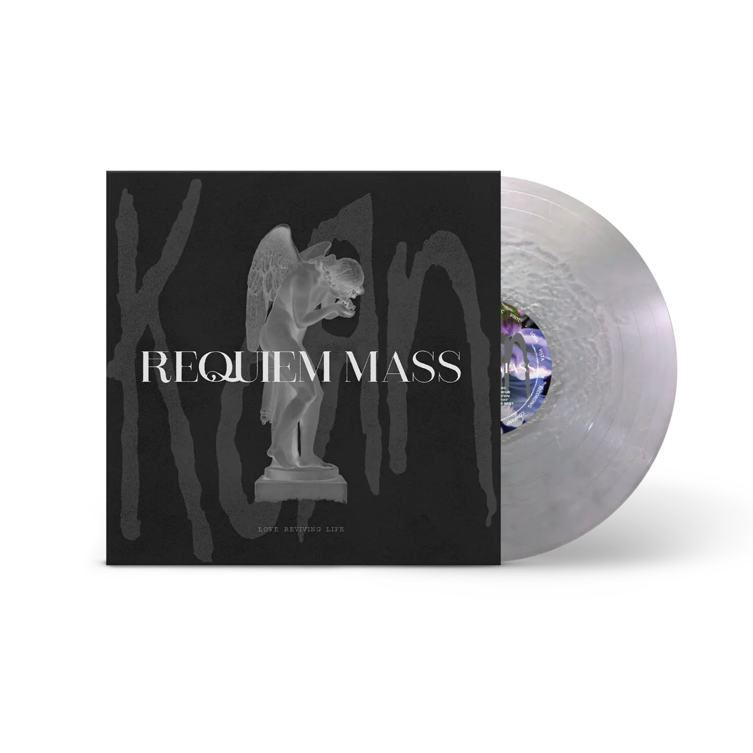 

Виниловая пластинка Limited edition metallic silver requiem mass lp Korn, Черный