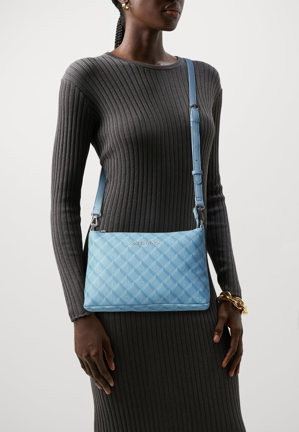 

Сумка на плечо BARRIO Valentino Bags, синий